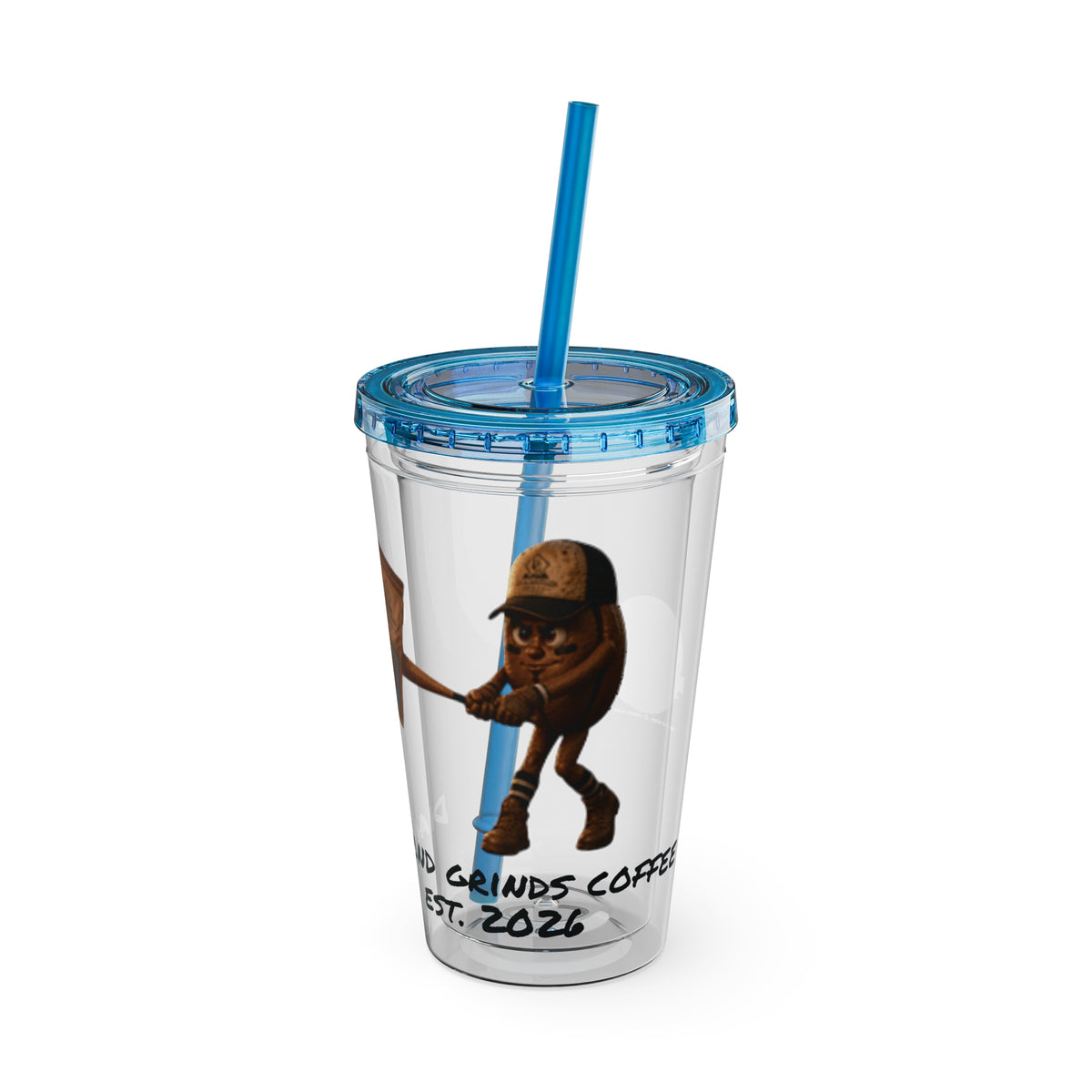Sunsplash Tumbler with Straw, 16oz