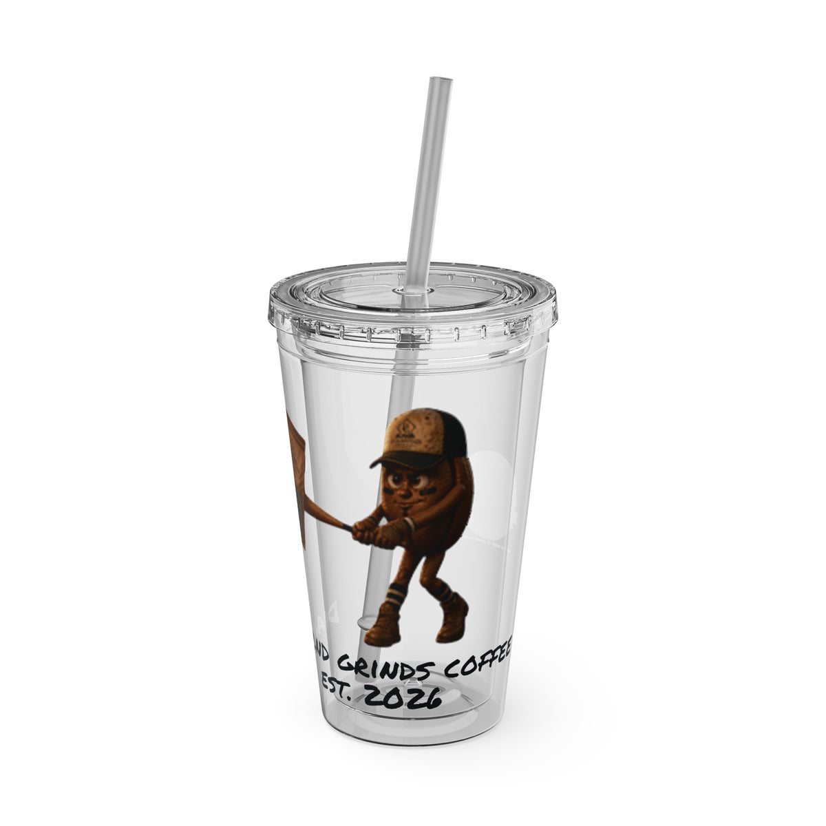 Sunsplash Tumbler with Straw, 16oz