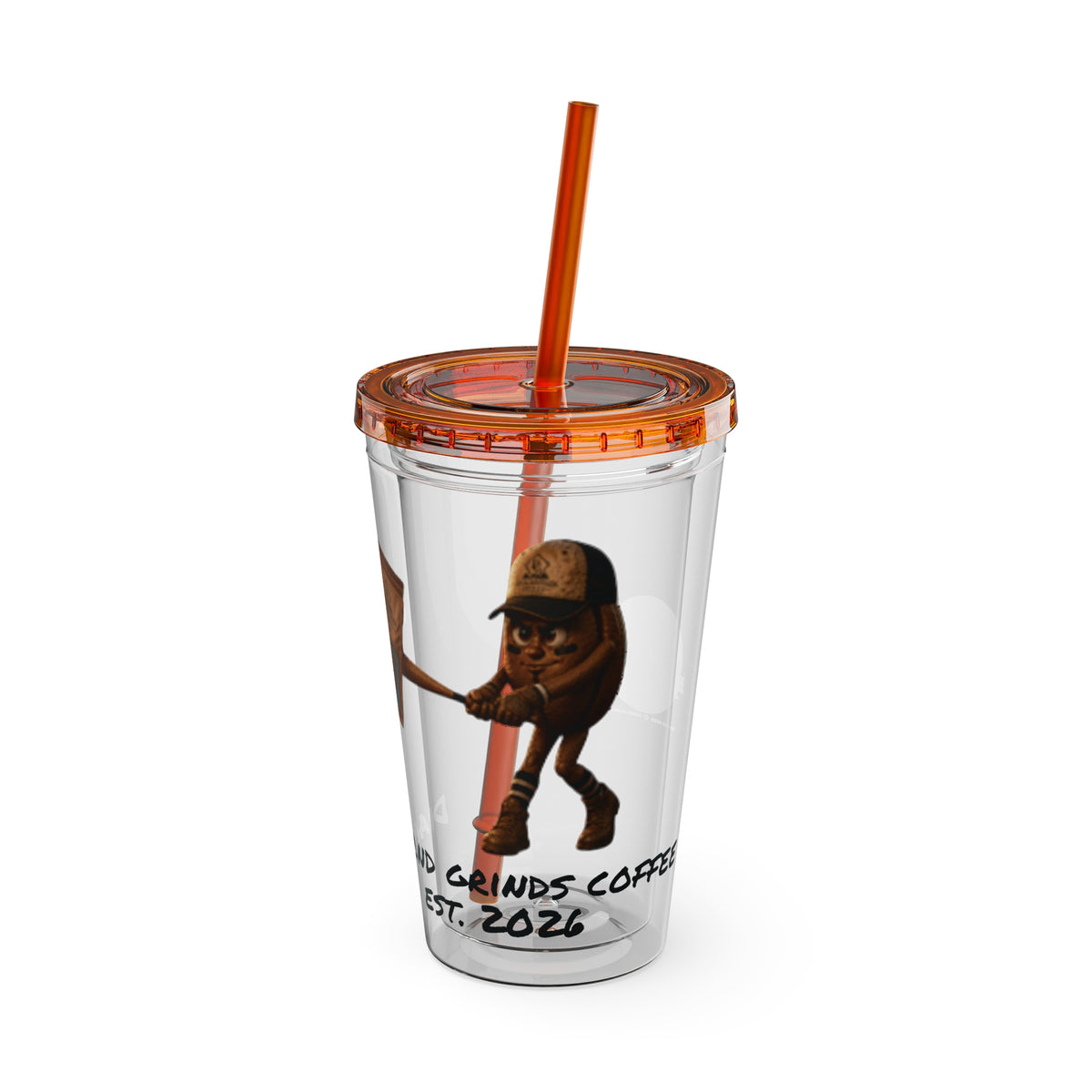 Sunsplash Tumbler with Straw, 16oz