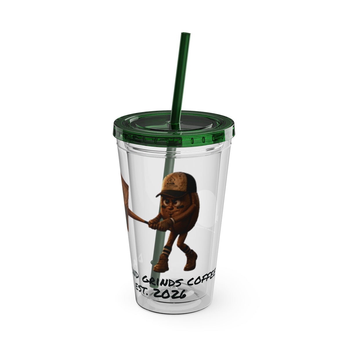 Sunsplash Tumbler with Straw, 16oz