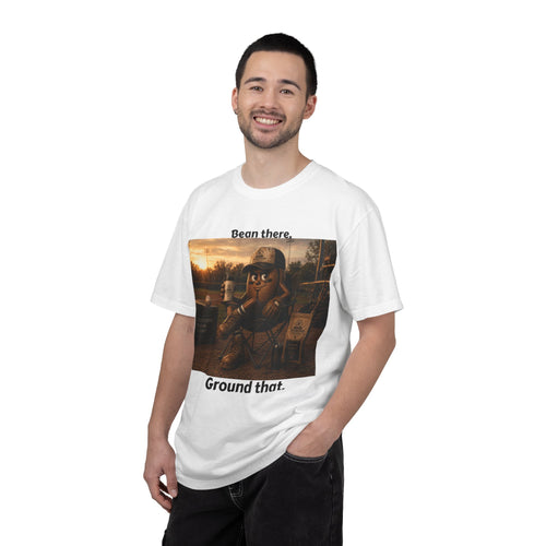 Bean there. Ground that. T-shirt
