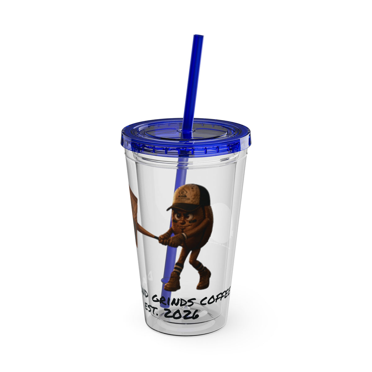 Sunsplash Tumbler with Straw, 16oz