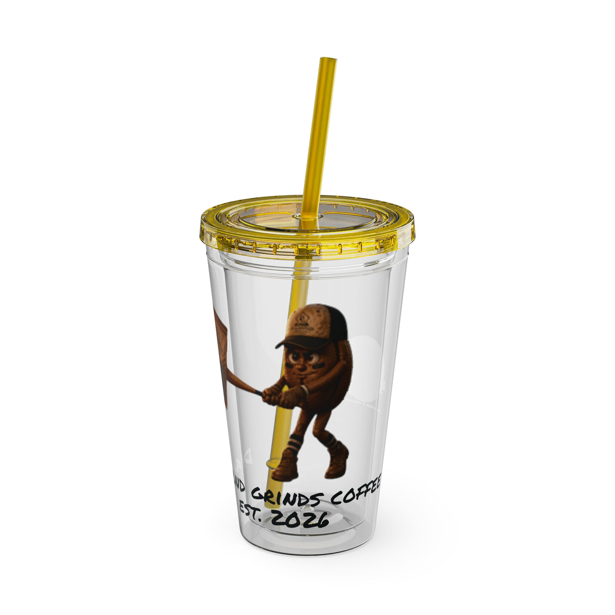 Sunsplash Tumbler with Straw, 16oz