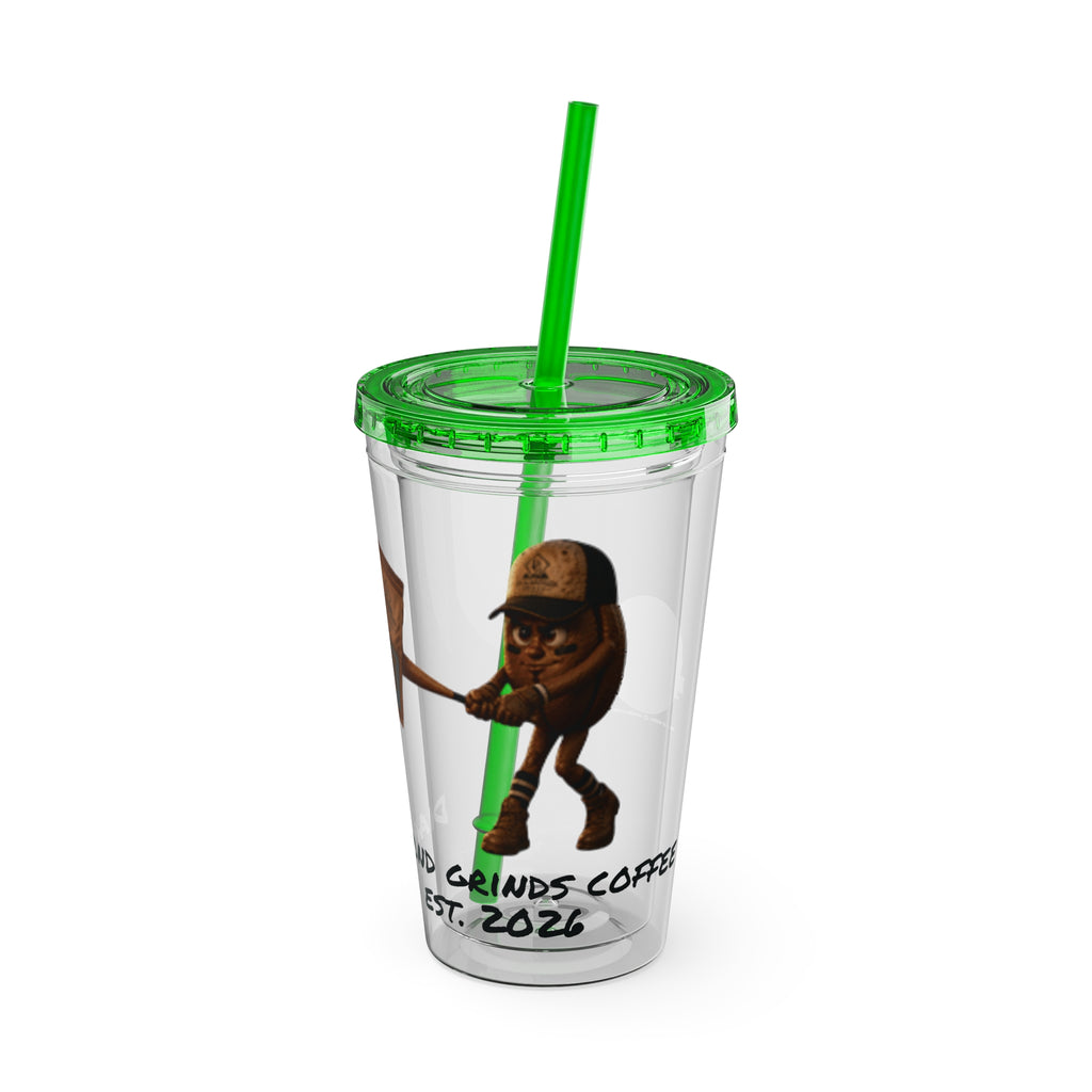 Sunsplash Tumbler with Straw, 16oz